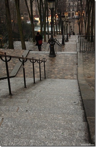 Treppen am Montmartre