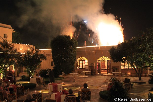 Samode Haveli - Feuerwerk zu Diwali