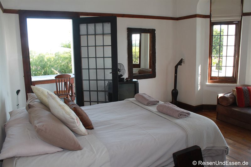 Unser Zimmer in der Karoo Lodge in Oudtshoorn
