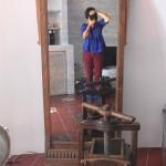 Blick in das Wohnzimmer in der White Pearl Villa