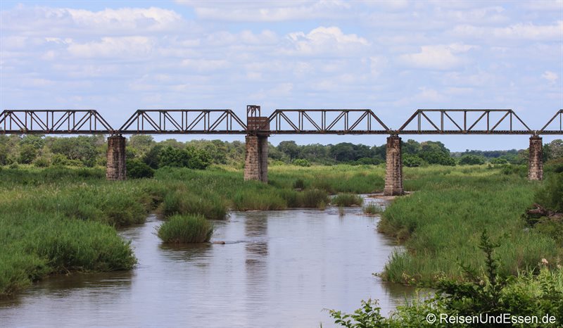 Brücke über den Sabi River