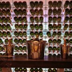 Champagner-Kühler im Weinturm