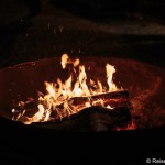 Feuerstelle in Velden