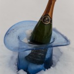 Champagner im Schnee