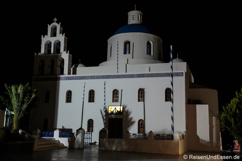 Kuppelkirche bei Nacht