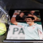 Signierter Tennisball von Novak Djokovic