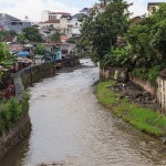 Kali Code River in Yogyakarta