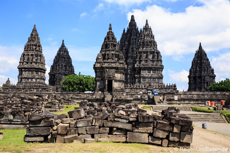Hauptgruppe der Tempel von Prambanan