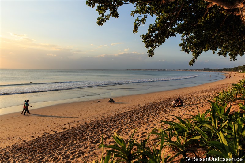 Strand von Jimbaran auf Bali