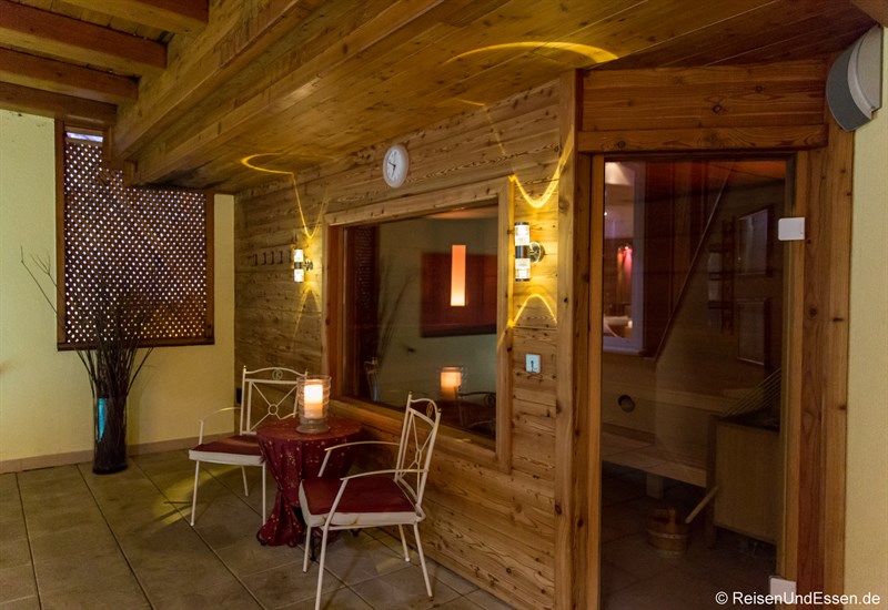 Sauna im Alpenpark Resort Seefeld