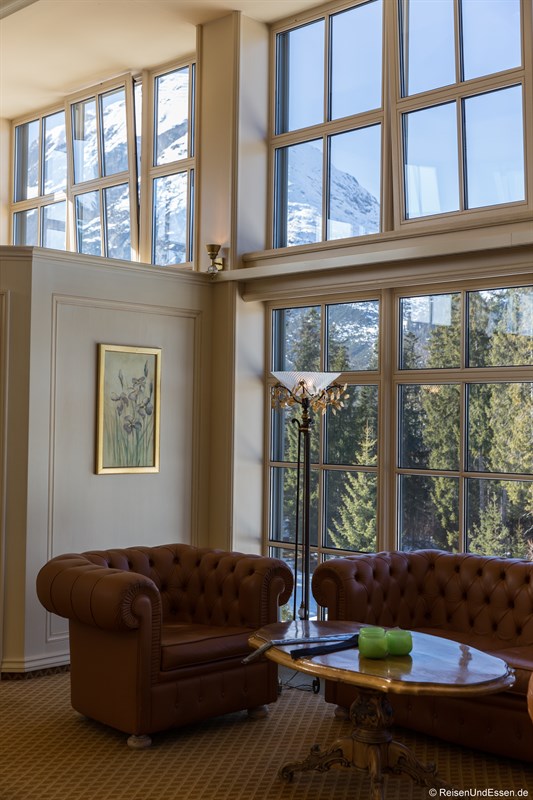 Sitzecke im Interalpen-Hotel Tyrol