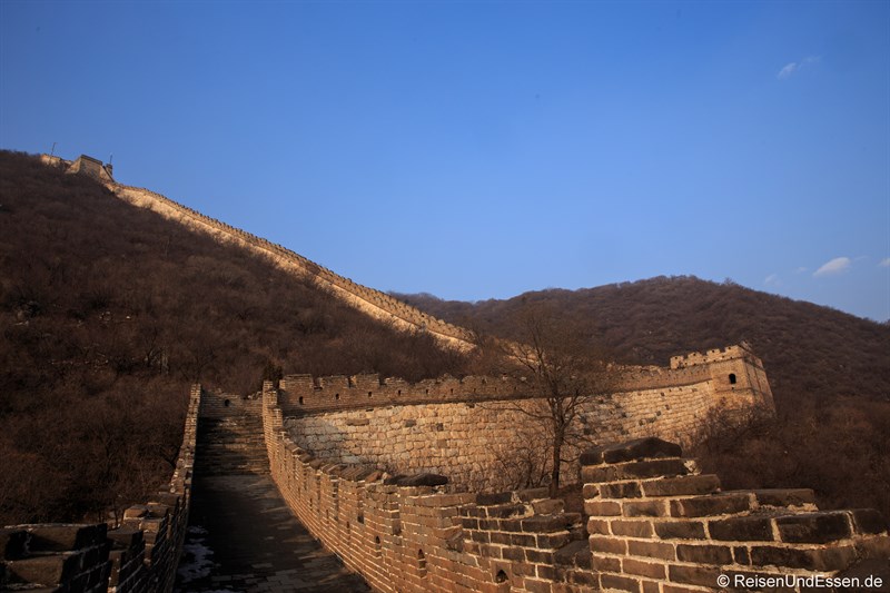 Anstieg der Chinesischen Mauer