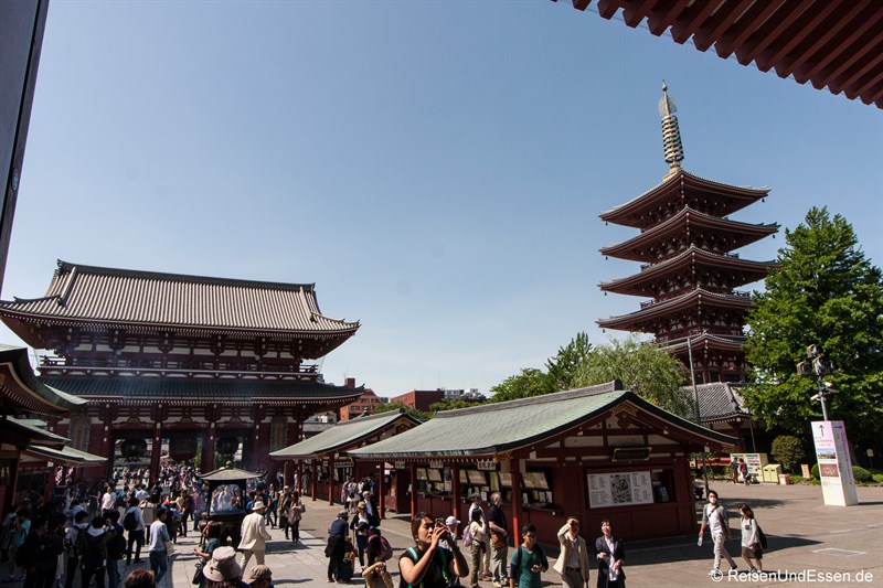 Tor zum Senso-ji Tempel und Pagode