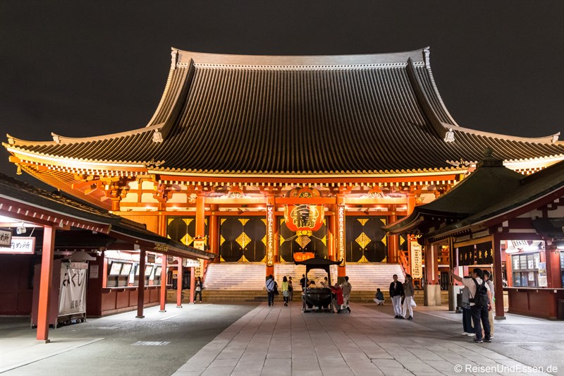 Senso-ji Tempel bei Nacht