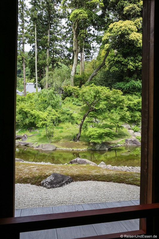 Blick in den japanischen Garten