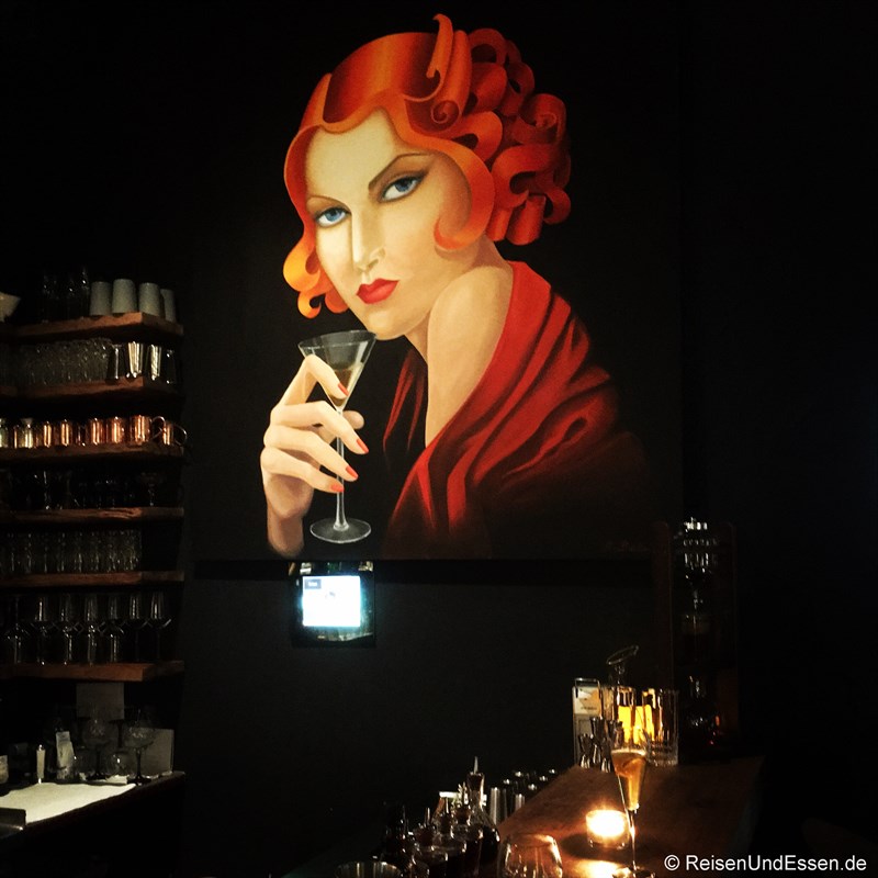 Bild in der Bar im La Boheme in München
