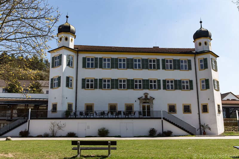 Schloss in Pfünz im Naturpark Altmühltal