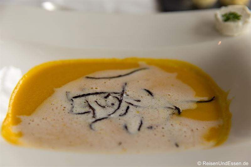 Karotten-Ingwer-Suppe mit Picandou