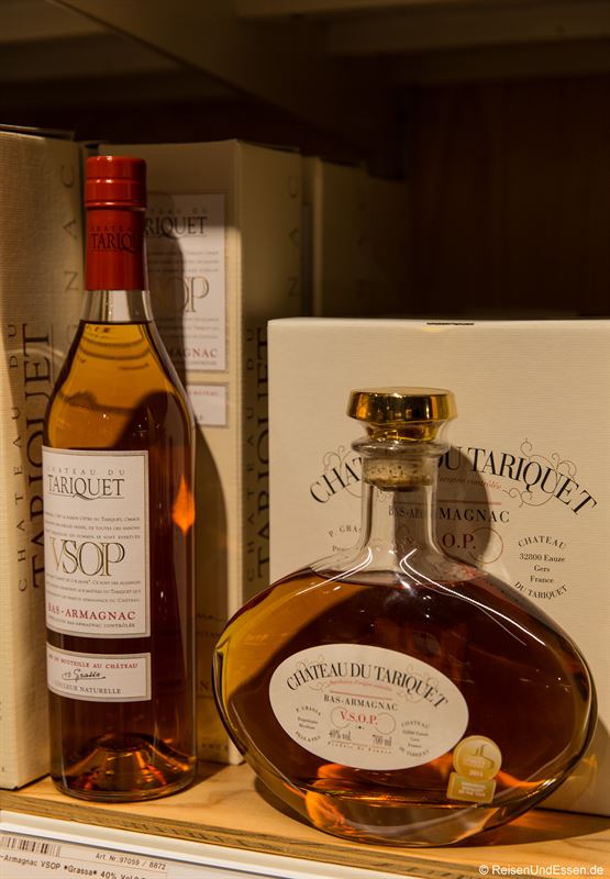 Angebot an Cognac im Frischeparadies