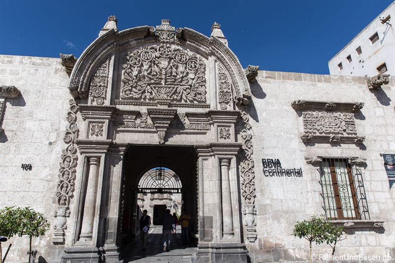 Fassade - Sehenswürdigkeiten von Arequipa
