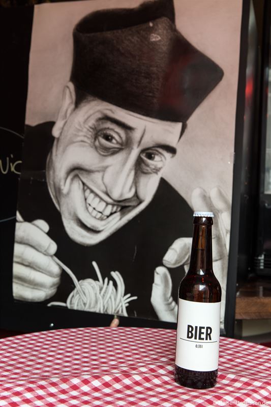 Don Camillo in der Pizza Peppino in Berlin
