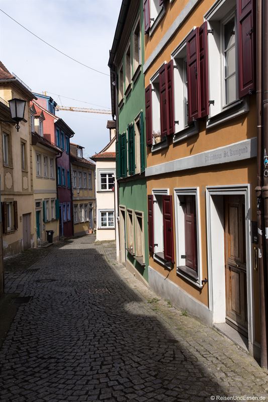 Häuser in der Schimmelsgasse in Bamberg