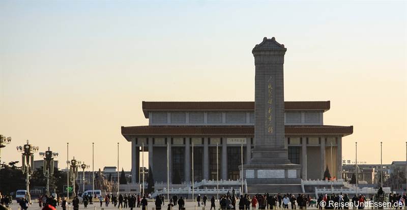 Mao Mausoleum auf dem Platz des himmlischen Frieden