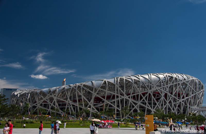 Olympiastadion in Peking