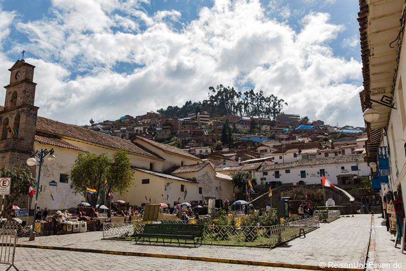 Plaza San Blas und Kirche - Sehenswürdigkeiten in Cusco