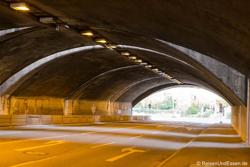 Tunnel in der Wolframstrasse