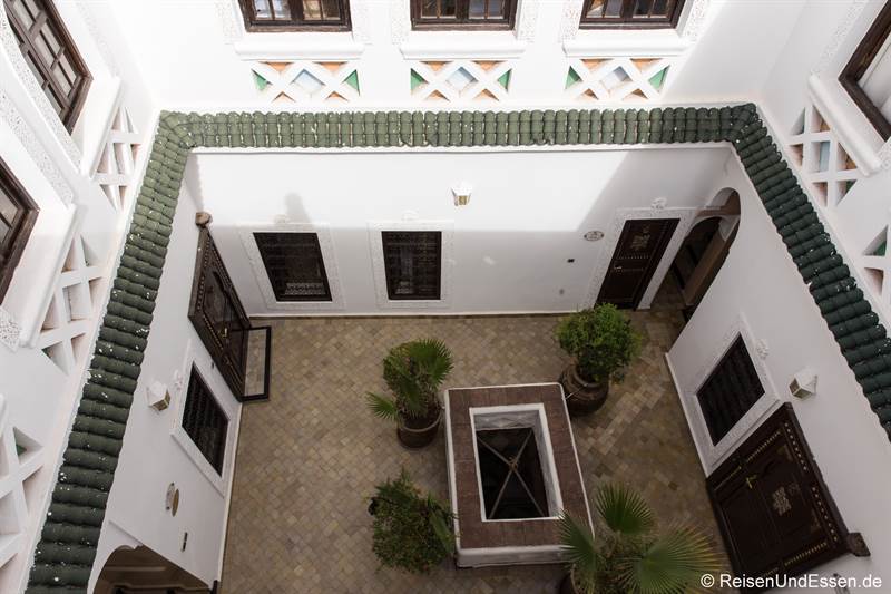 Innenhof in Riad Palais des Princesses in Marrakesch