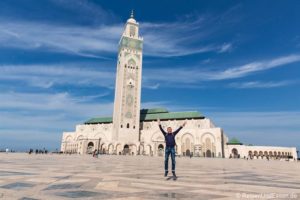 Read more about the article Hassan Moschee in Casablanca – Gigantische Sehenswürdigkeit am Meer