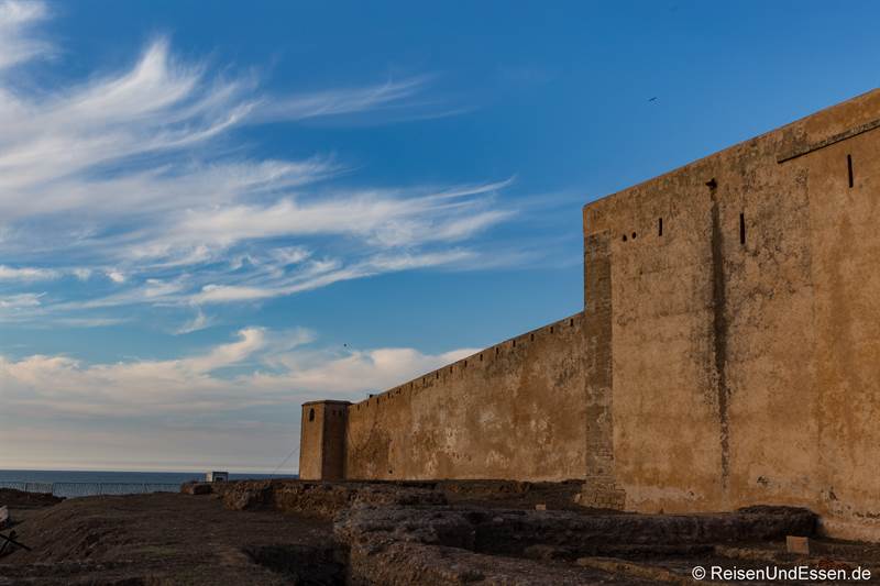 Stadtmauer um die Medina in Rabat