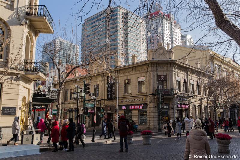 Fussgängerzone in Harbin