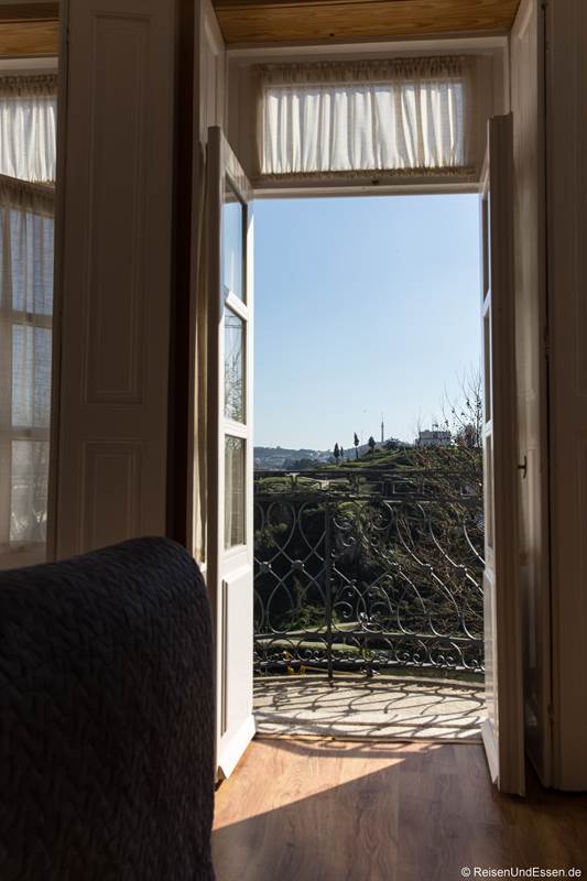 Aussicht aus dem Wohnzimmer in Porto