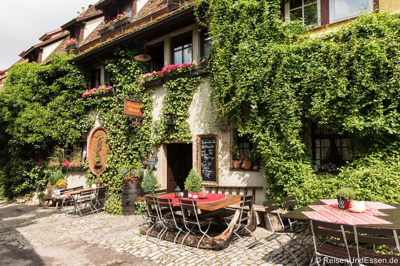 Altfränkische Weinstube in Rothenburg ob der Tauber