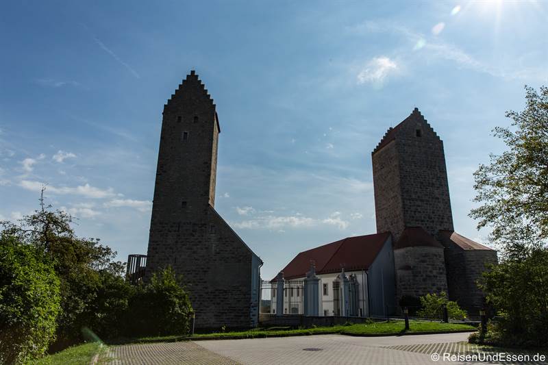 Türme von Schloss Hirschberg