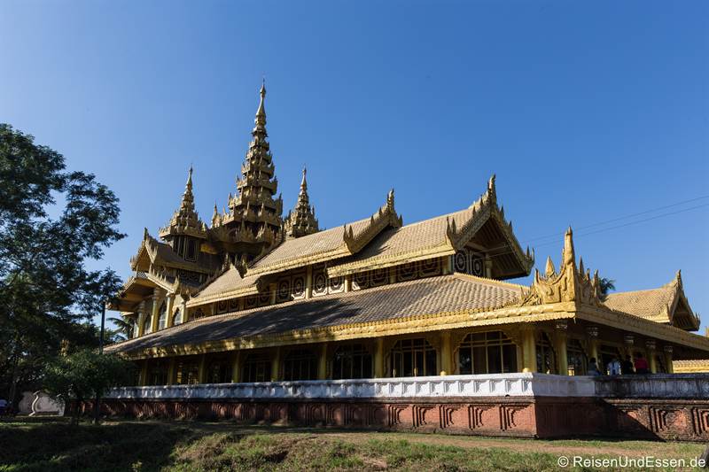 Kanbawzathadi Palast in Bago in Myanmar