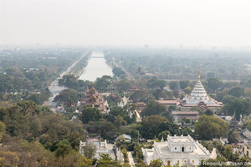 Blick vom Mandalay Hill