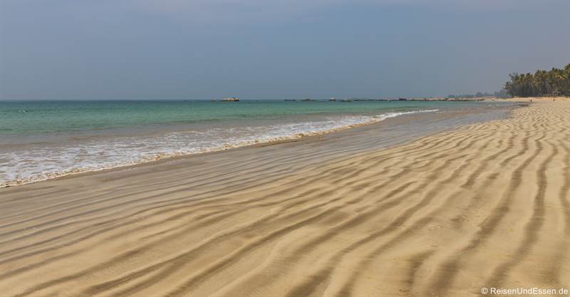 Strand in Ngapali in Myanmar