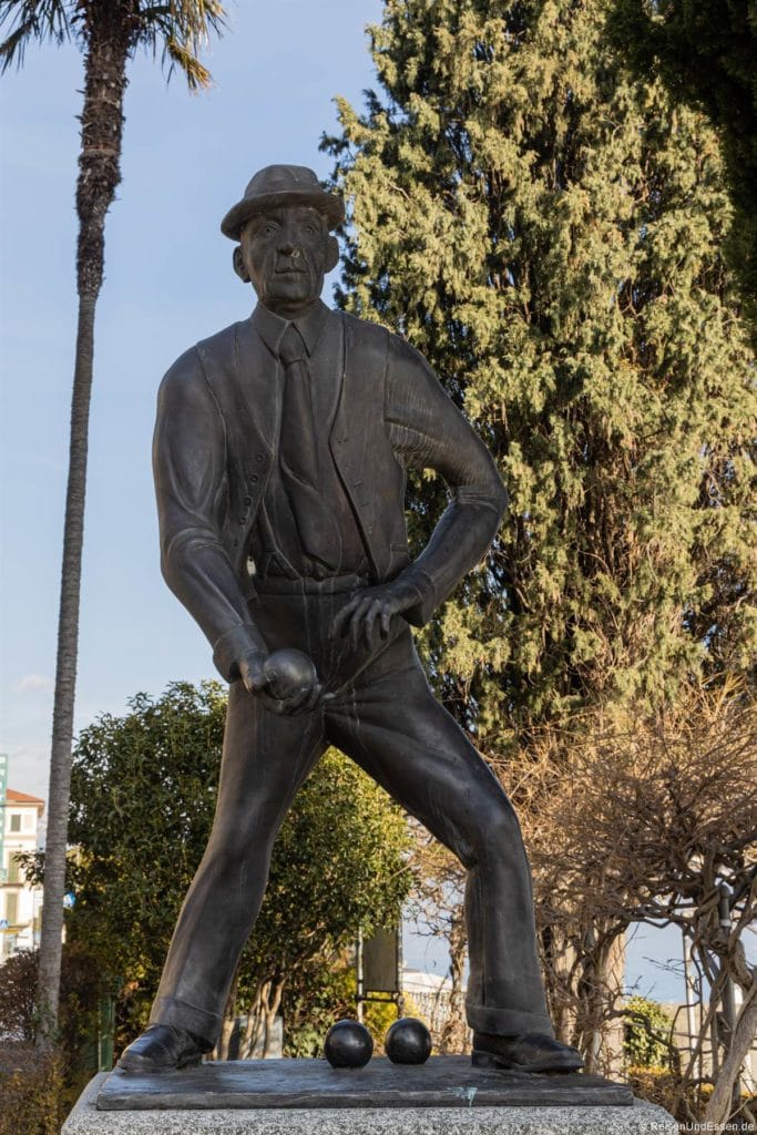 Statue von Konrad Adenauer in Cadenabbia