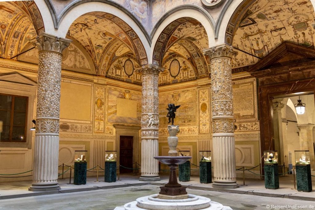 Innenhof im Palazzo Vecchio