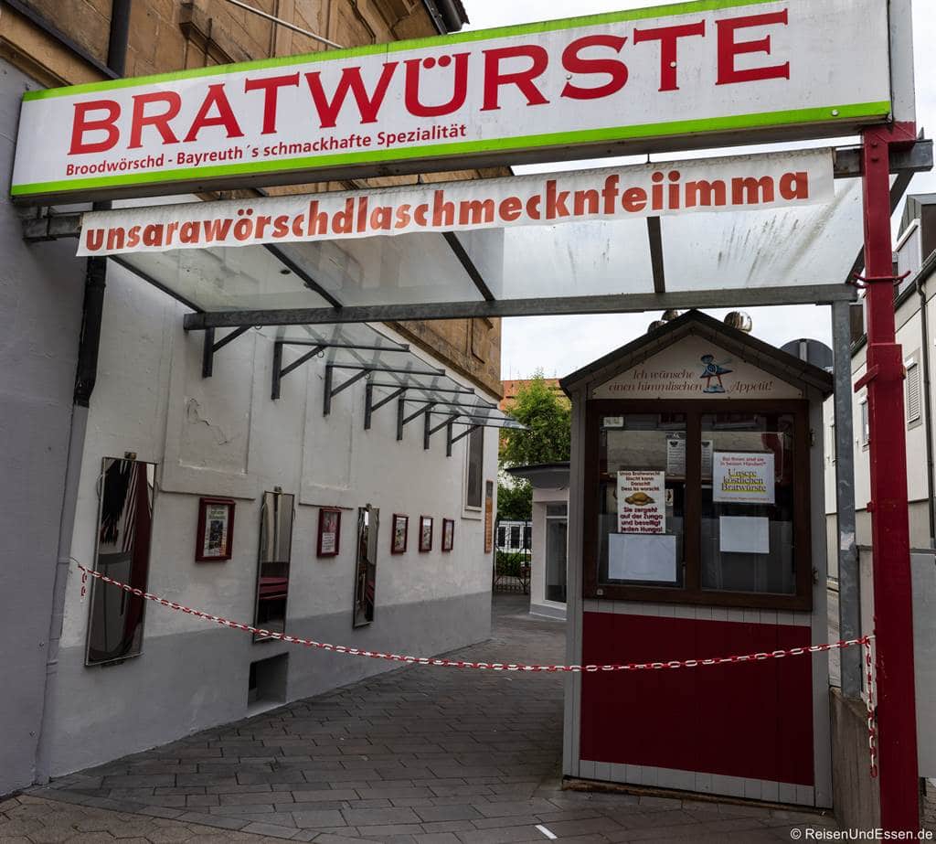 Bratwursthäuschen - Essen in Bayreuth