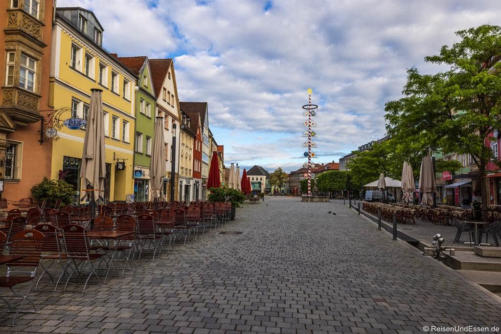 Fußgängerzone - Sehenswürdigkeiten in Bayreuth