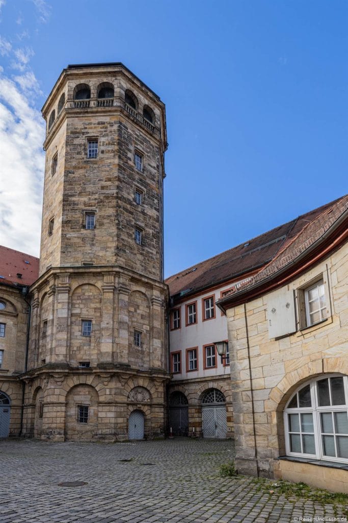 Schlossturm vom Alten Schloss in Bayreuth