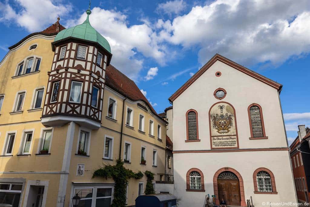 Alte Markthalle in der Oberen Stadt in Kronach