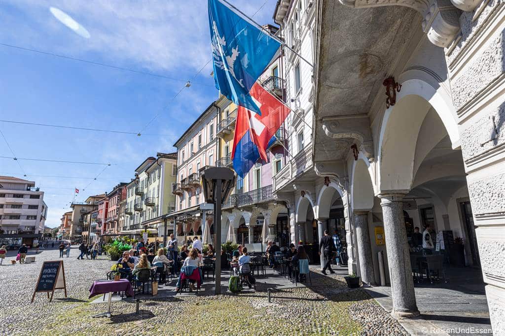 Piazza Grande in Locarno - Sehenswürdigkeiten am Lago Maggiore