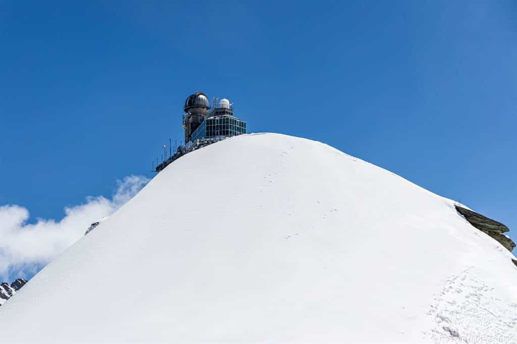 Sphinx-Observatorium auf dem Jungfraujoch in der Schweiz