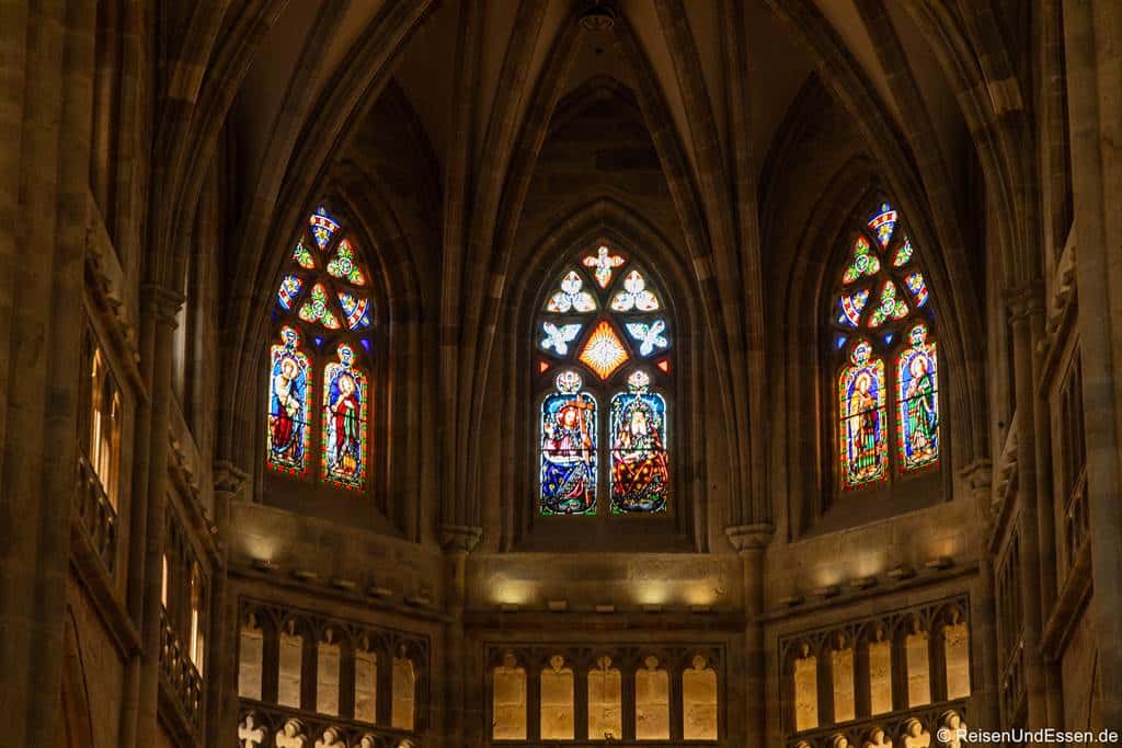 Gewölbe der Kathedrale von Santiago in Bilbao